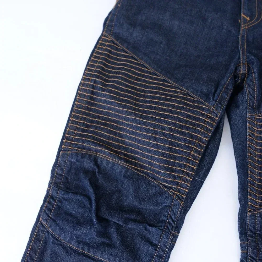 True Religion Y2K Dark Blue Denim Cotton Overalls Relaxed Workwear Preppy M - Picture 10 of 15